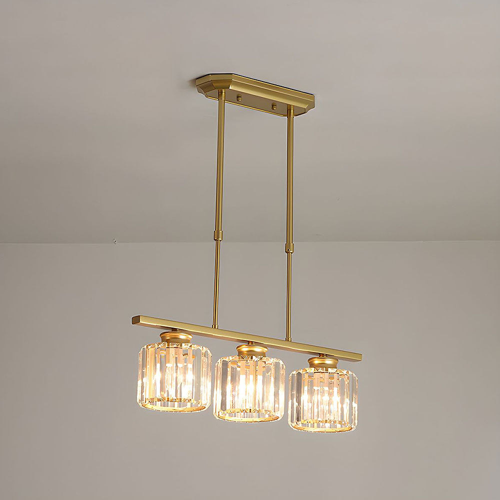 Pendant Light Glass 80.0 cm Black Adjustable Kitchen Island Dining Room Hanging Ceiling Lamp E27 Modern Scandinavian | Thomler