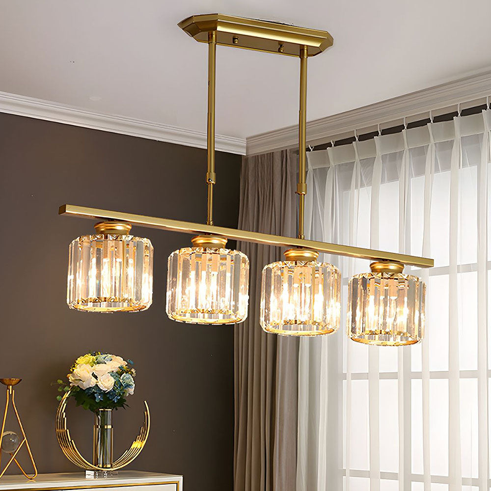 Pendant Light Glass 80.0 cm Black Adjustable Kitchen Island Dining Room Hanging Ceiling Lamp E27 Modern Scandinavian | Thomler