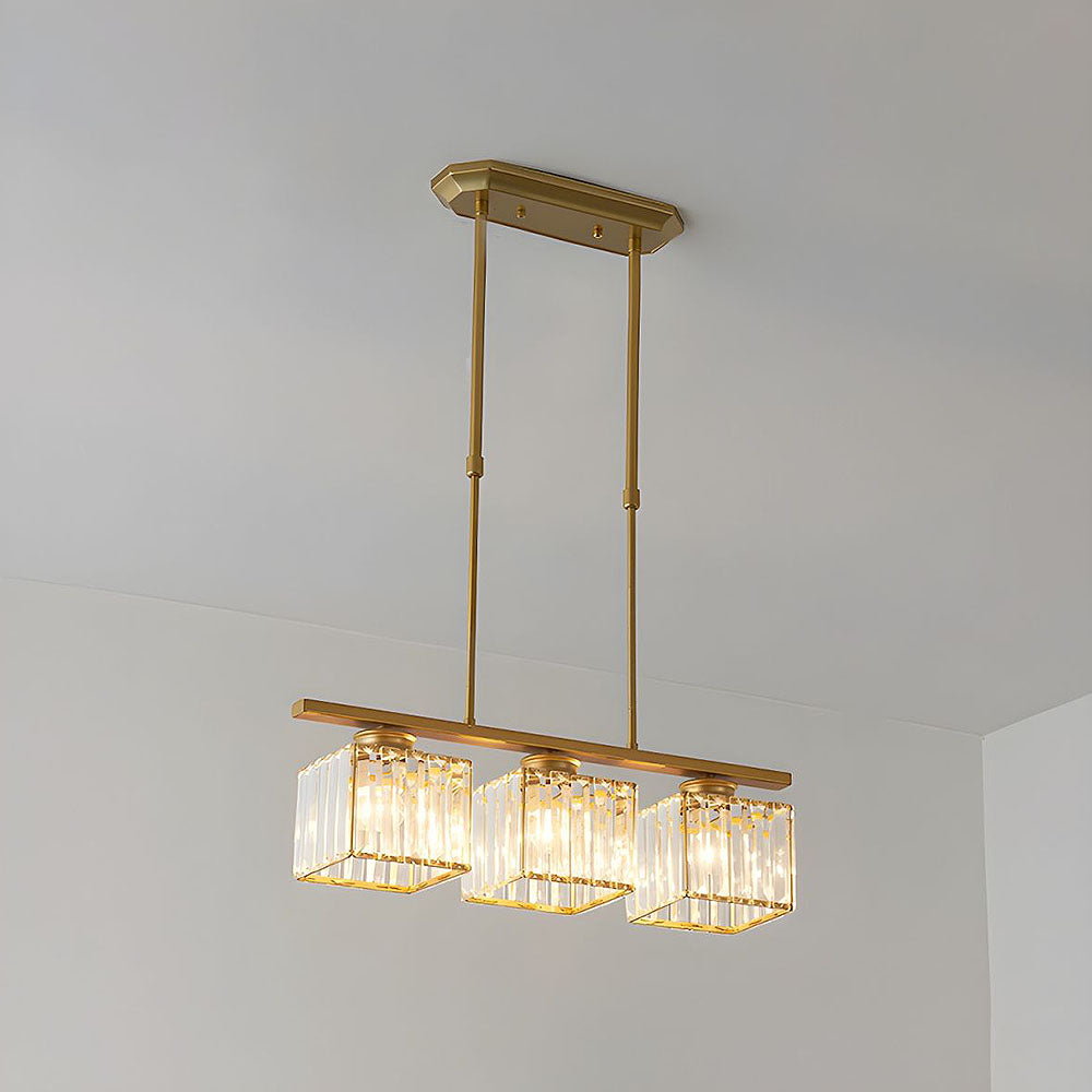 Pendant Light Glass 80.0 cm Black Adjustable Kitchen Island Dining Room Hanging Ceiling Lamp E27 Modern Scandinavian | Thomler