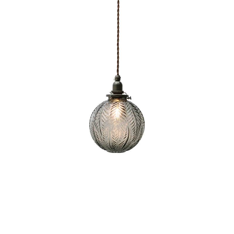 Pendant Light Glass 5.9 in Adjustable Cord Dining Kitchen Island Hanging Modern Ceiling Lamp | Thomler