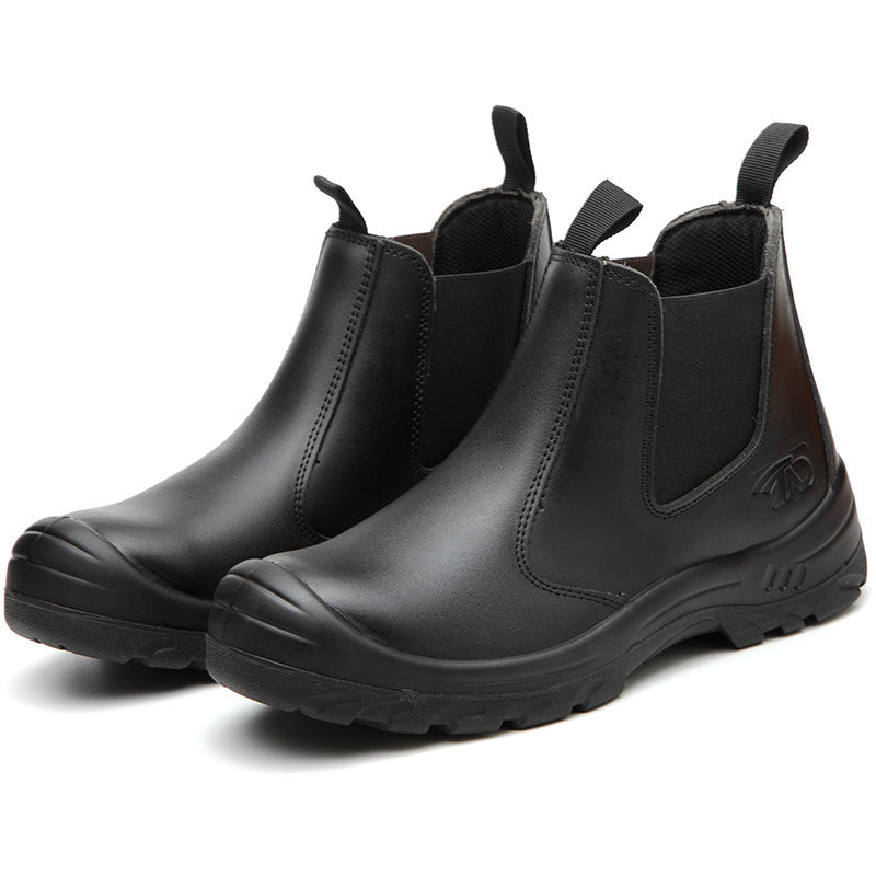 Steel Toe Work Boots Orthopedic Safety Shoes Anti-Fatigue with Arch Support for Construction Warehouse Factory | Thomler
