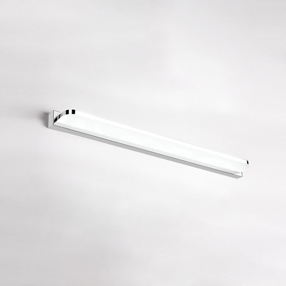 Contemporary Rectangular LED Vanity Light Fixture for Bathroom & Bedroom | Modern Metal Sconce with Adjustable Color Temperature | Thomler