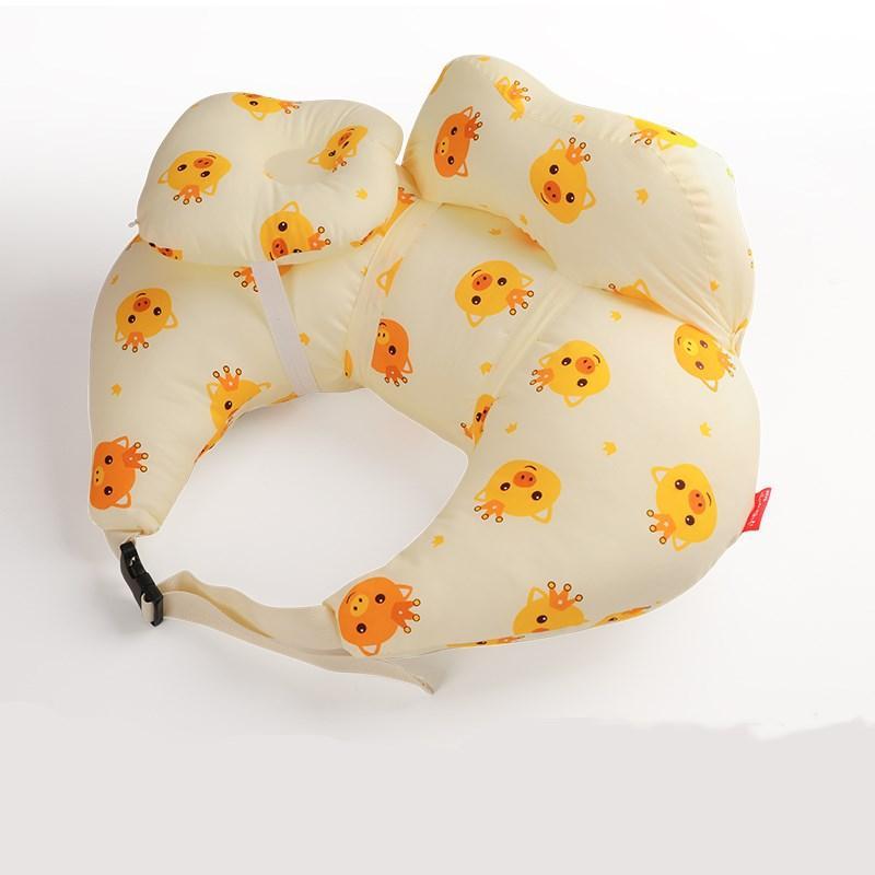 Adjustable Infant Feeding Cushion with Waist Belt – Ergonomic Support for Breastfeeding & Bottle Feeding, Multi-Use Baby Positioning | Thomler