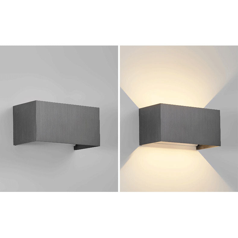 Wall Lamp Aluminum 12W Built-In LED 7.9 in Modern Hallway Living Room Bedroom Lighting Fixture | Thomler