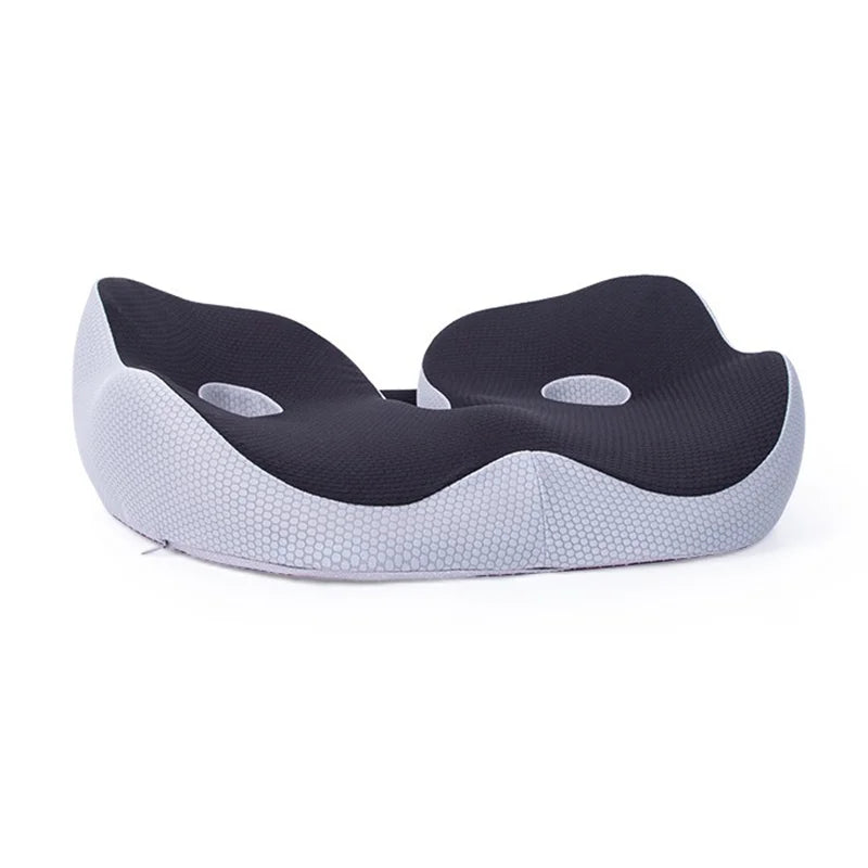 Adjustable Memory Foam Seat Cushion with Straps for Office Chair & Car | Thomler