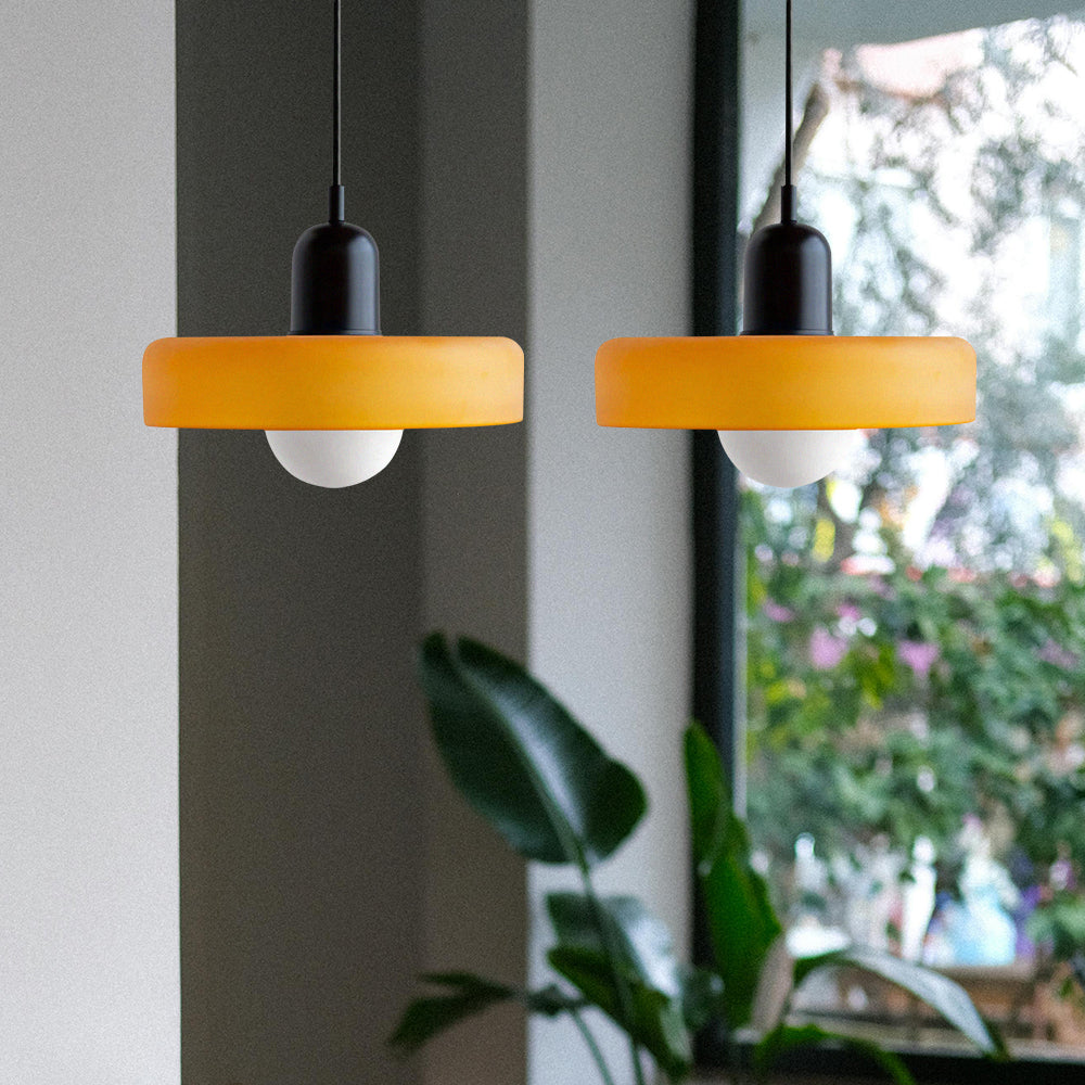 Pendant Light Glass Double Shade G9 35.0 cm Dining Room Kitchen Island Ceiling Fixture Modern Hanging Lamp | Thomler