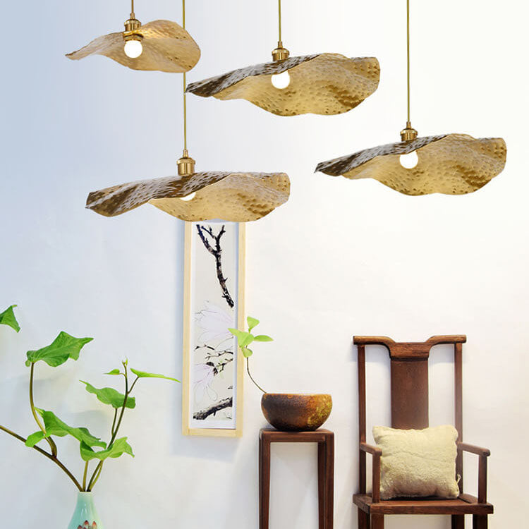 Pendant Light Electroplated Iron 11.8 in Adjustable Modern Living Room Restaurant Bar Hanging Ceiling Lamp | Thomler