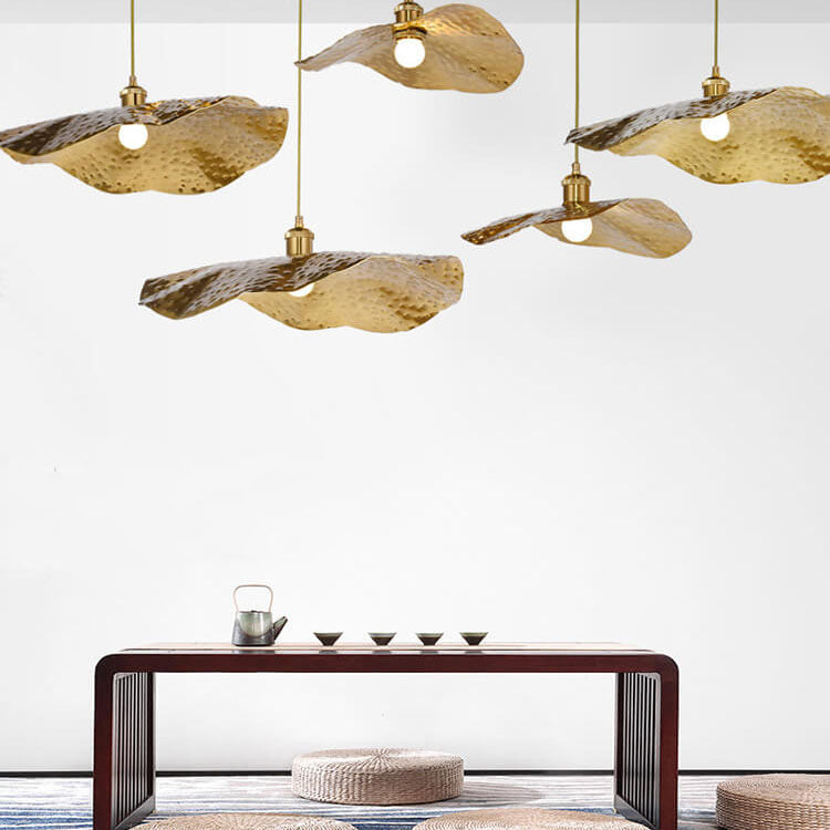 Pendant Light Electroplated Iron 11.8 in Adjustable Modern Living Room Restaurant Bar Hanging Ceiling Lamp | Thomler