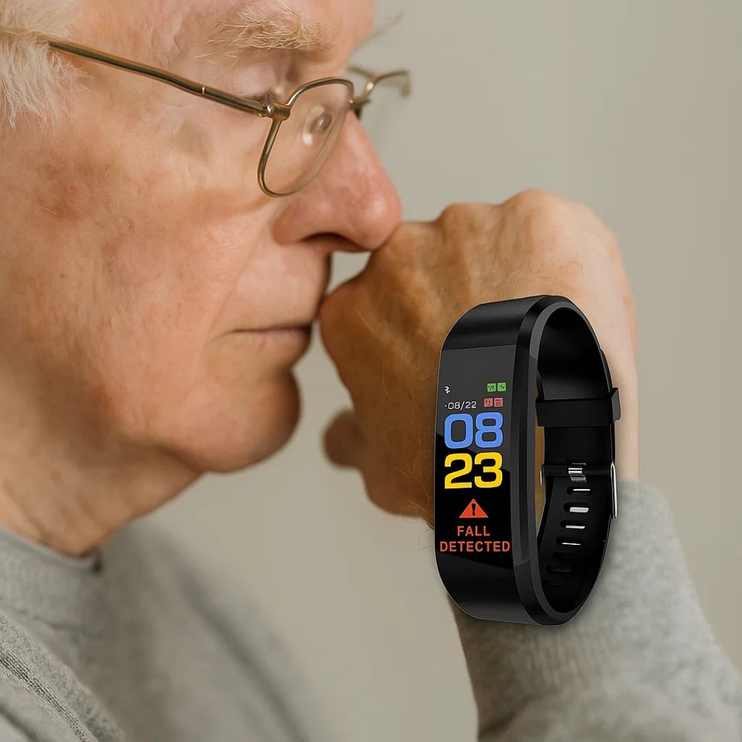 Senior Wearable Watch with Fall Alert, Heart Rate Tracker, and Location Monitoring for Older Adults | Thomler