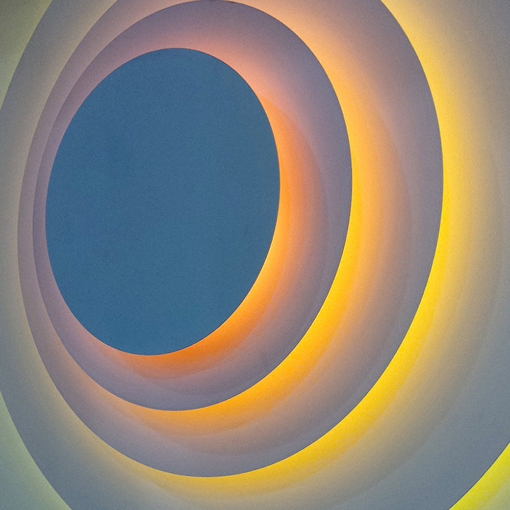 Colorful Round Metal Wall Sconce for Living Room, Bedroom & Dining Room – Modern Indoor Lighting Fixture | Thomler