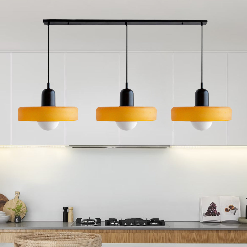 Pendant Light Glass Shade 30.0 cm Bedroom Bedside Hanging Lamp Modern Minimalist Nordic Style Adjustable Ceiling Light | Thomler