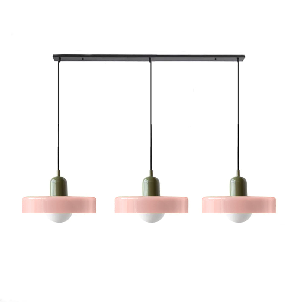 Pendant Light Glass Shade 30.0 cm Bedroom Bedside Hanging Lamp Modern Minimalist Nordic Style Adjustable Ceiling Light | Thomler