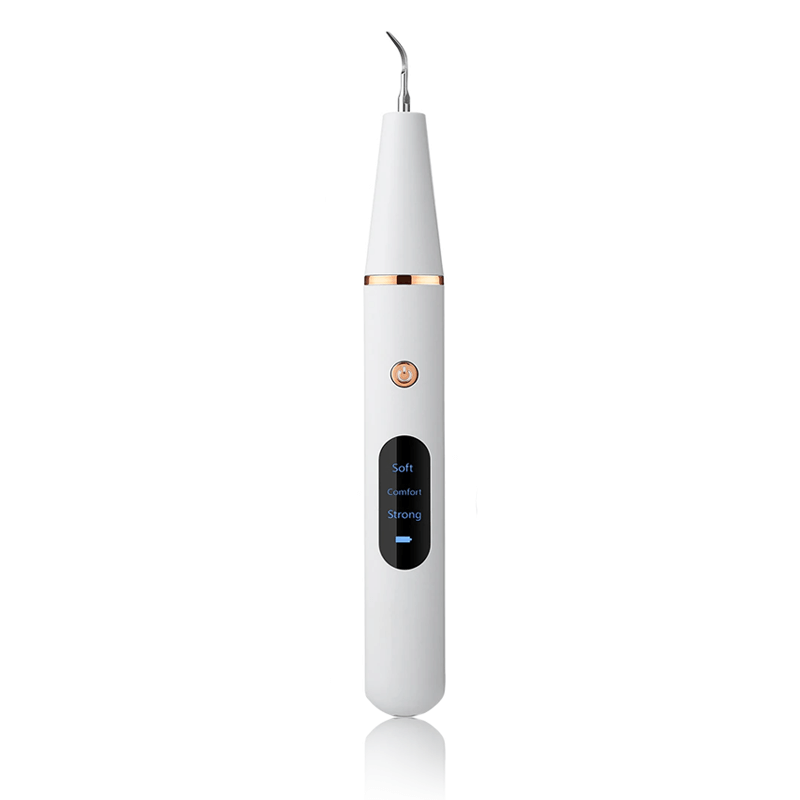 Electric Ultrasonic Tooth Stain Remover with LED Light & 3 Cleaning Modes for At-Home Dental Care | Thomler