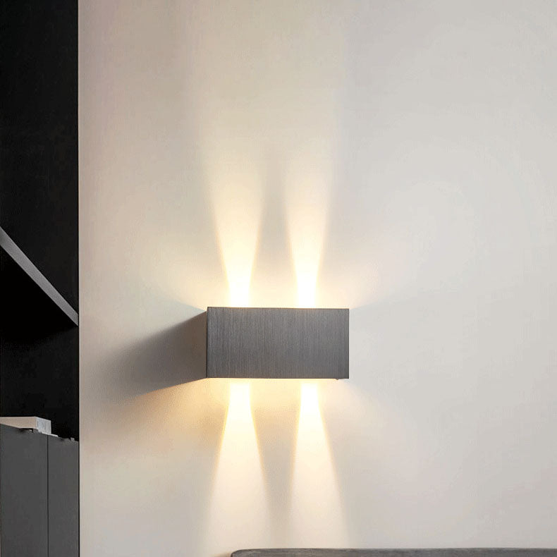 Wall Lamp Aluminum 12W Built-In LED 7.9 in Modern Hallway Living Room Bedroom Lighting Fixture | Thomler