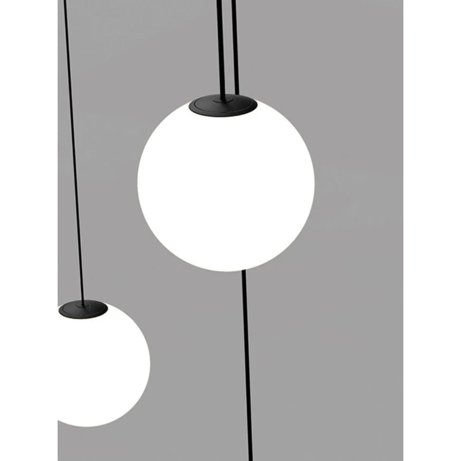 Pendant Light Brass Frosted Glass Globe Ceiling Hallway Dining Room Hanging Lamp Minimalist Scandinavian Modern Lighting | Thomler