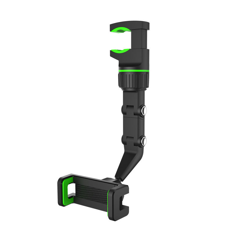 Clip-On Car Mirror Mount for Smartphone GPS Navigation Universal Adjustable Cell Phone Cradle 360° Swivel Dashboard Accessory | Thomler