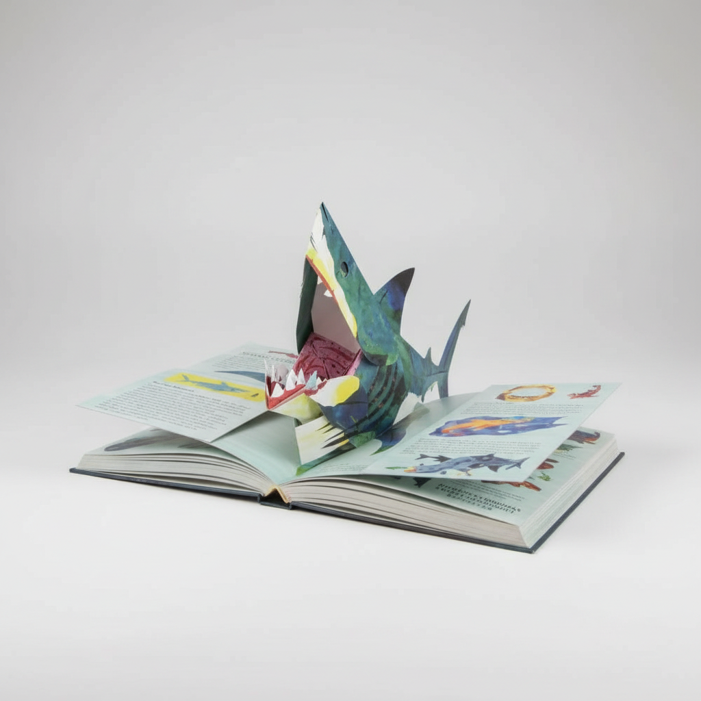 Interactive 3D Pop-Up Dinosaur Book for Kids Educational Prehistoric Adventure Story Time | Thomler