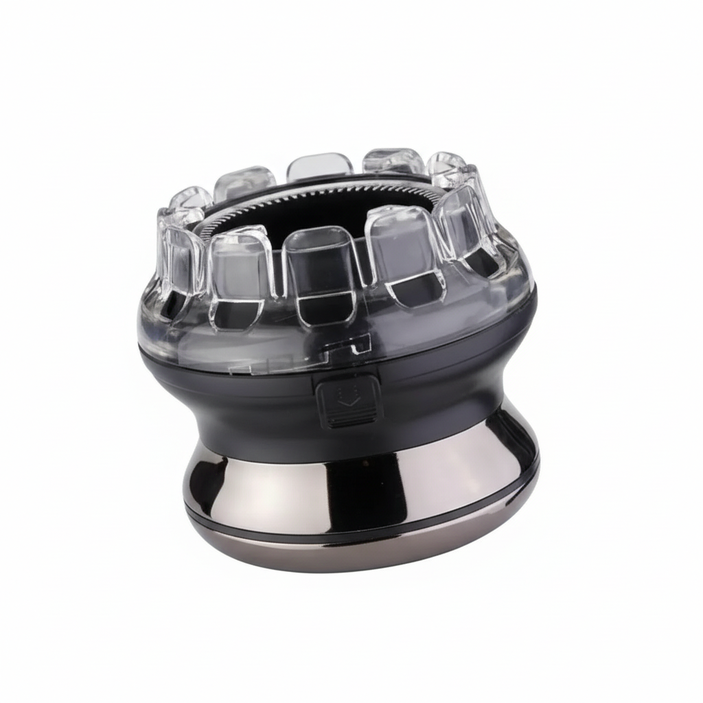 Rechargeable Electric Hair Trimmer with Adjustable Guards for Men's Beard, Mustache & Haircuts at Home | Professional-Grade Motor & Easy-Cle | Thomler