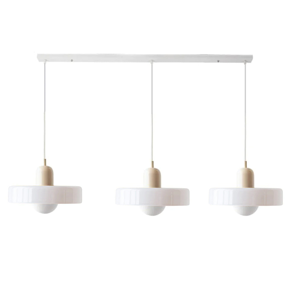 Pendant Light Glass Shade 30.0 cm Bedroom Bedside Hanging Lamp Modern Minimalist Nordic Style Adjustable Ceiling Light | Thomler