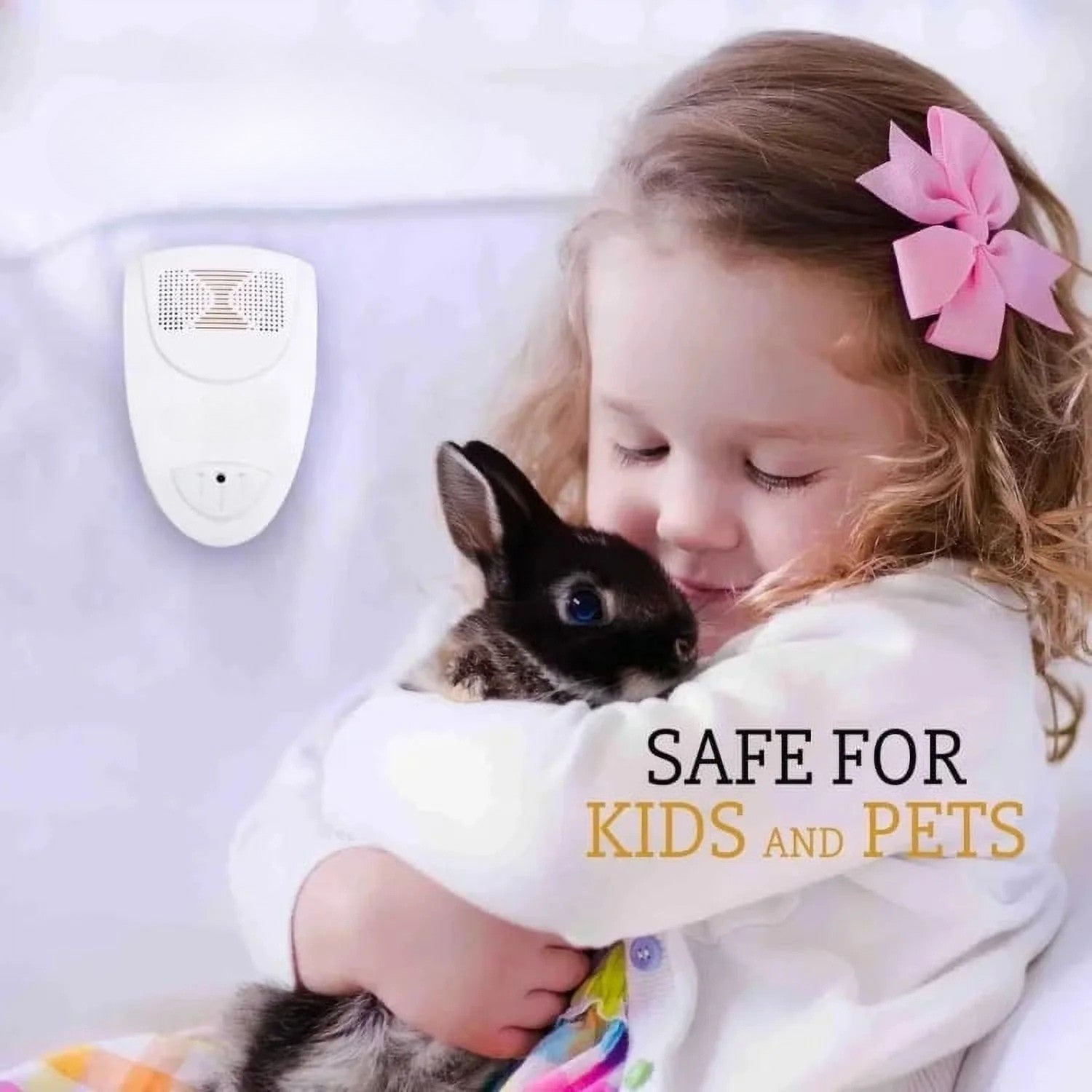 Electronic Pest Control Device for Bedrooms Plug-In Mosquito and Insect Deterrent Silent Operation Chemical-Free Solution for Homes and Apar | Thomler