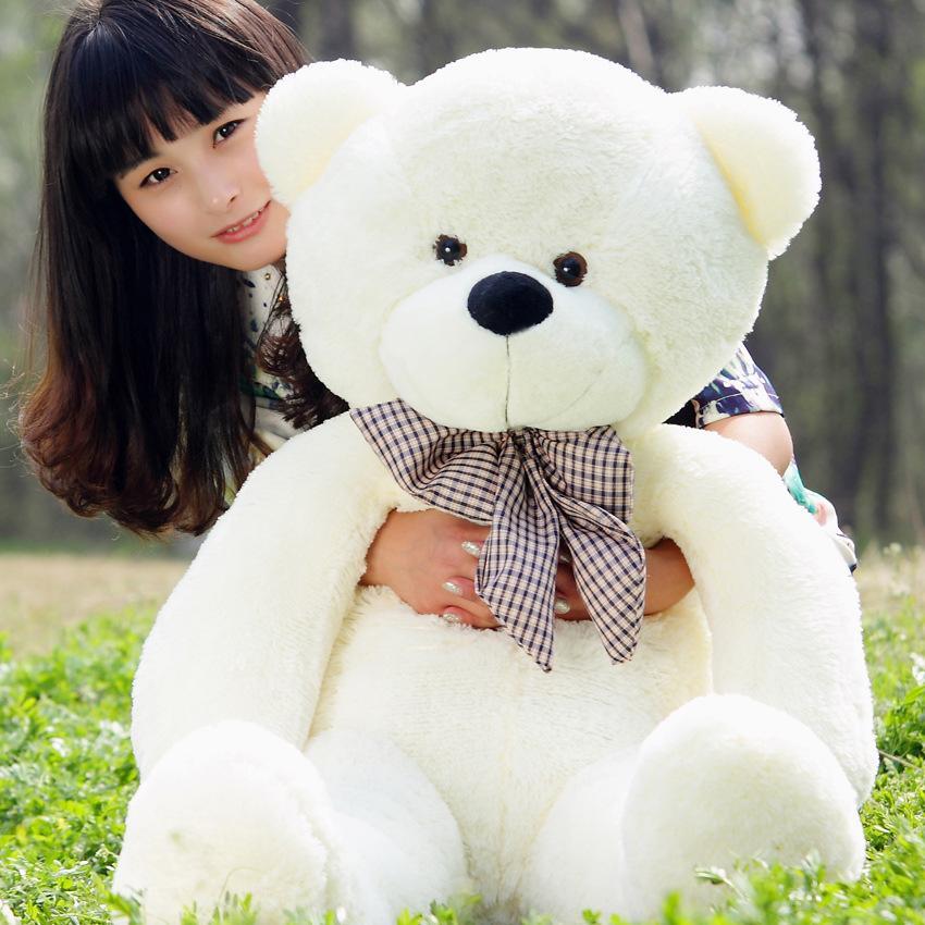 Oversized Plush Bear Stuffed Animal – Huggable Jumbo Companion for Kids & Adults – Ultra Soft Cuddle Buddy for Bedroom Decor | Thomler