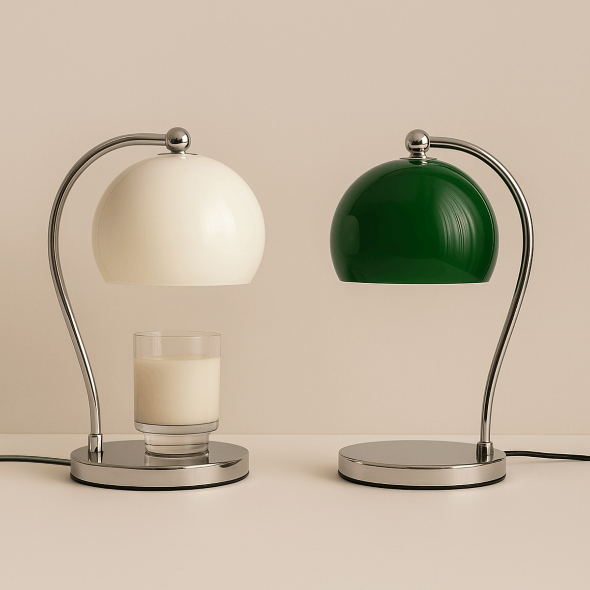 Flameless Electric Candle Warmer with Dimmer Light – Tabletop Scent Diffuser for Home | Thomler
