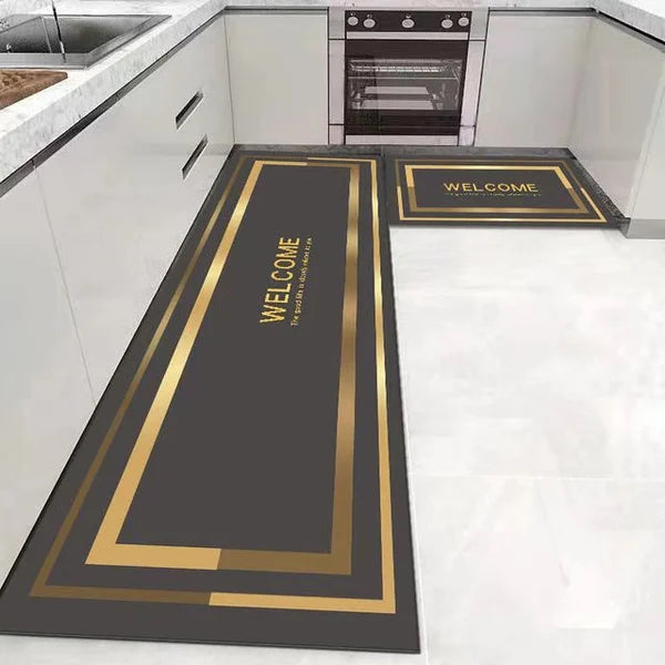 Super-Absorbent Non-Slip Bathroom Floor Mat for Safe, Dry Floors – Plush Memory Foam Bath Rug with Quick-Dry Technology | Thomler