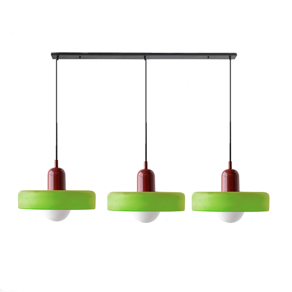 Pendant Light Glass Shade 30.0 cm Bedroom Bedside Hanging Lamp Modern Minimalist Nordic Style Adjustable Ceiling Light | Thomler