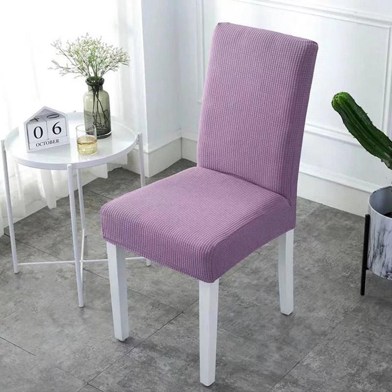 Stretchy Chair Covers Set – Fresh Look Protection for Dining Seats | 4-Pack | Thomler