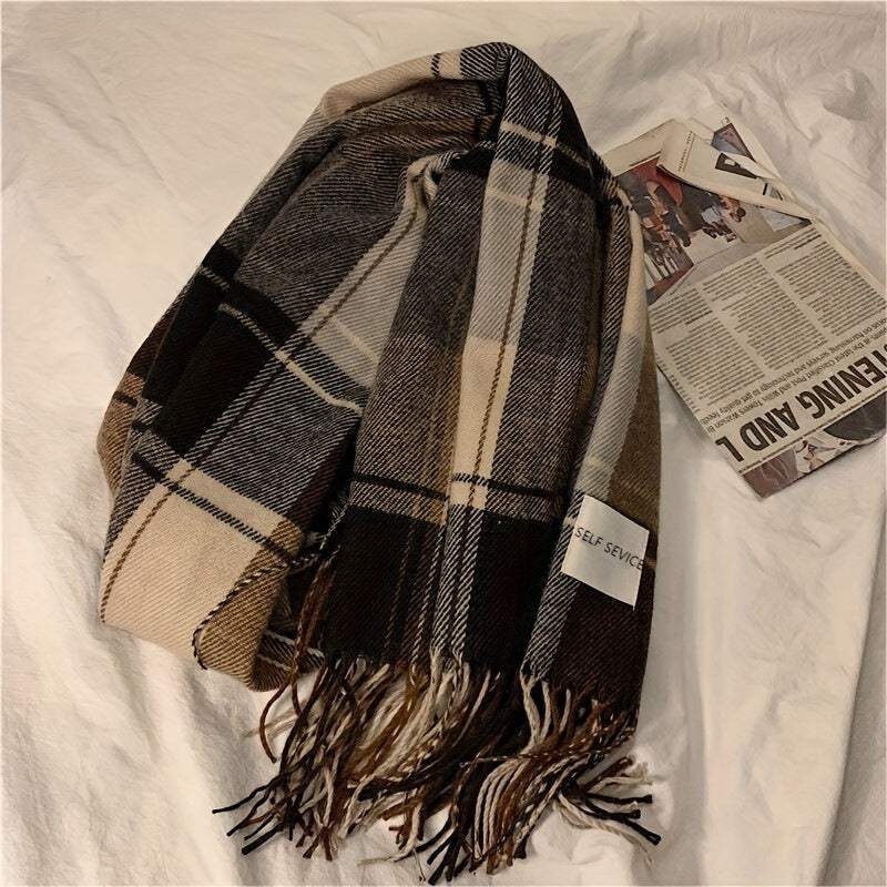 Merino Wool Scarf for Dressy Occasions & Daily Elegance – Premium Lightweight Warmth | Thomler