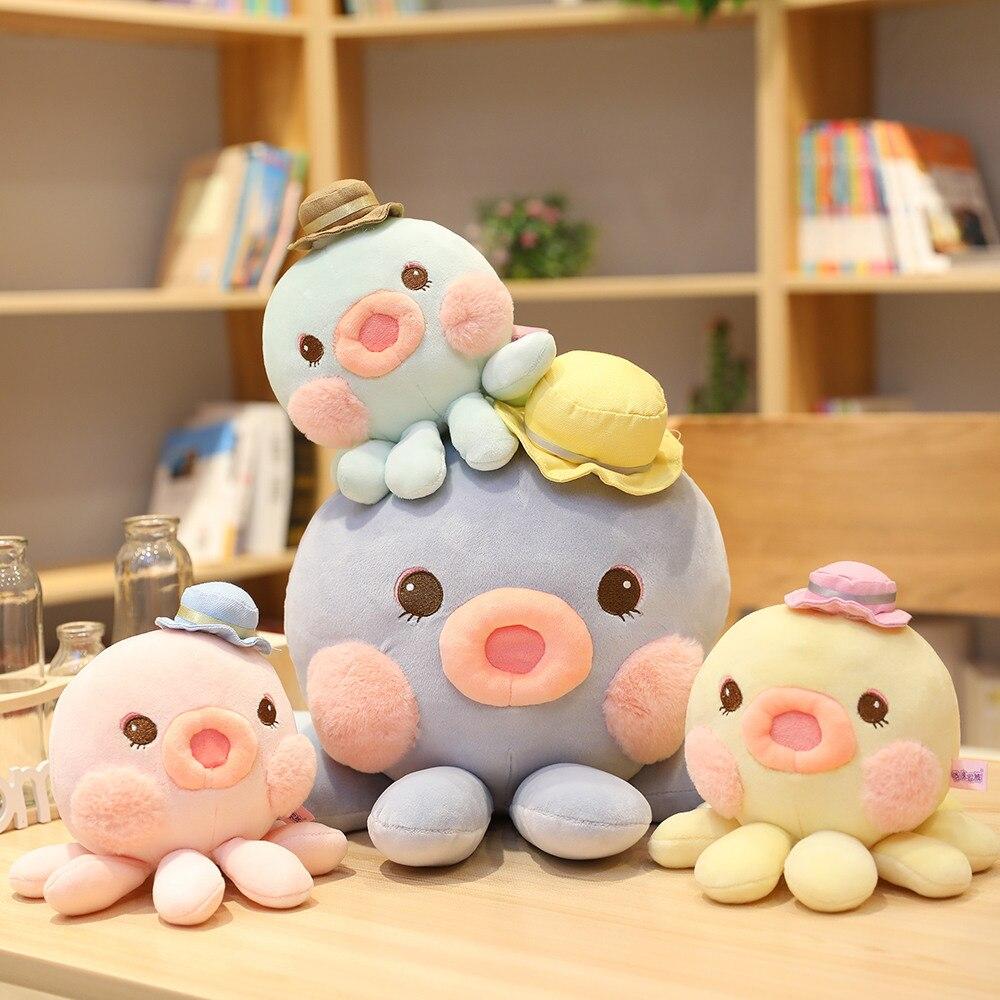 Soft Stuffed Sea Creature Buddy for Kids & Adults – Squishy Huggable Companion Toy for Comfort & Play – Premium Cotton Fill – Washable | Thomler