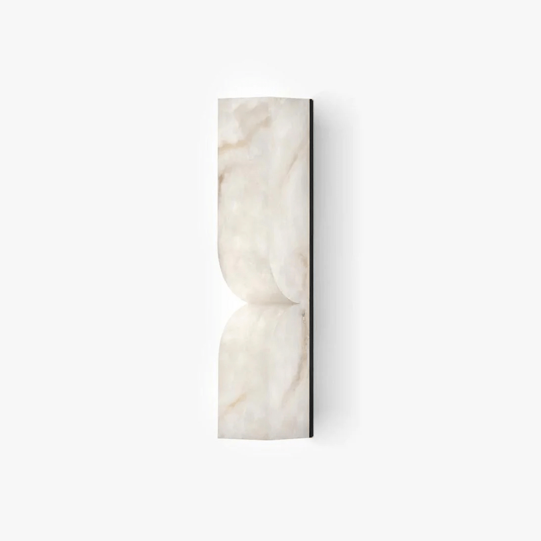 Wall Sconce Alabaster 13.8 in LED Indoor Lighting Gold Black Modern Home Bedroom Living Room Decorative Accent | Thomler
