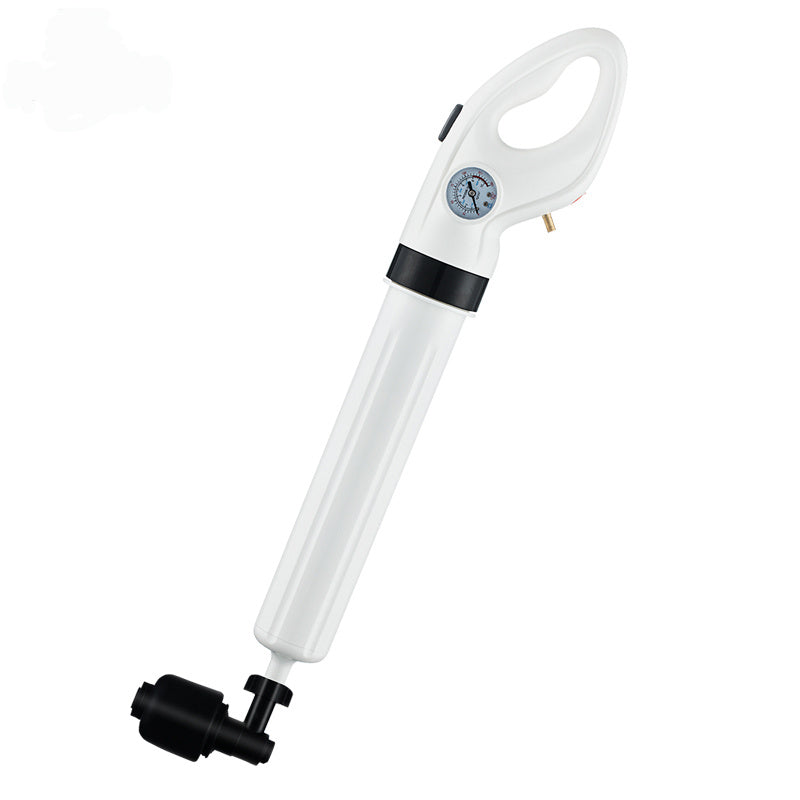 Pneumatic Drain Blaster Tool with Multiple Attachments for Toilets, Sinks & Tubs – Air-Powered Unclogger Kit for Home Plumbing Maintenance | Thomler