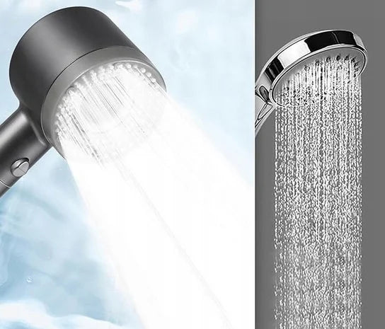 High-Pressure Handheld Shower Head with 5 Spray Patterns for Low Water Pressure Bathrooms | Thomler