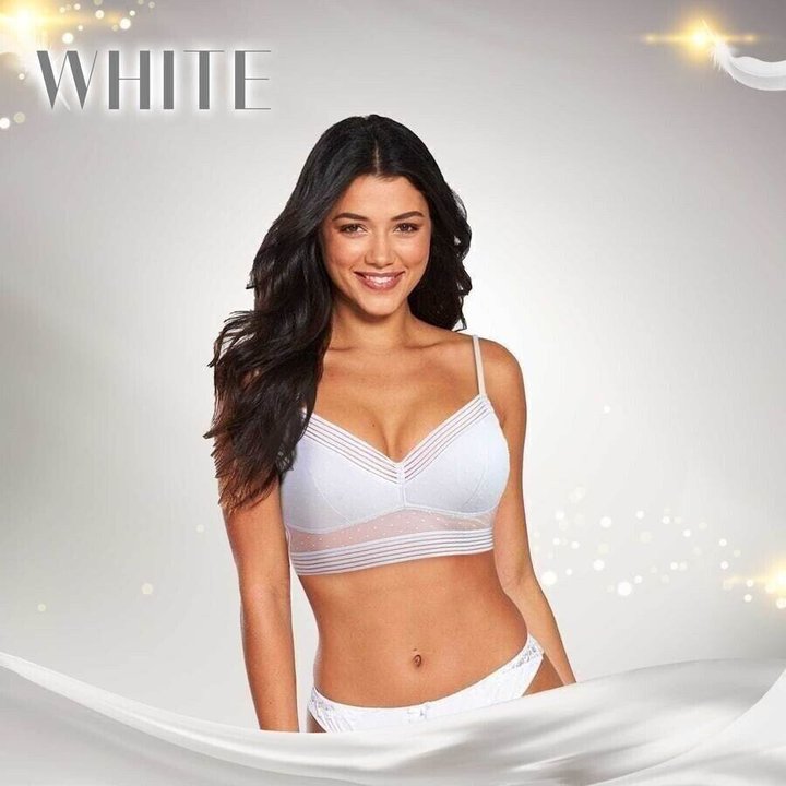 Wireless Supportive Lace Bralette V-Neck Plunge Pullover Style Soft Everyday Comfort Bra for Women | Thomler