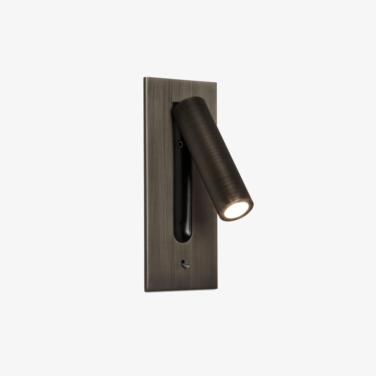 Pivoting LED Reading Sconce with On-Fixture Control for Bedroom Nightstand Lighting | Thomler