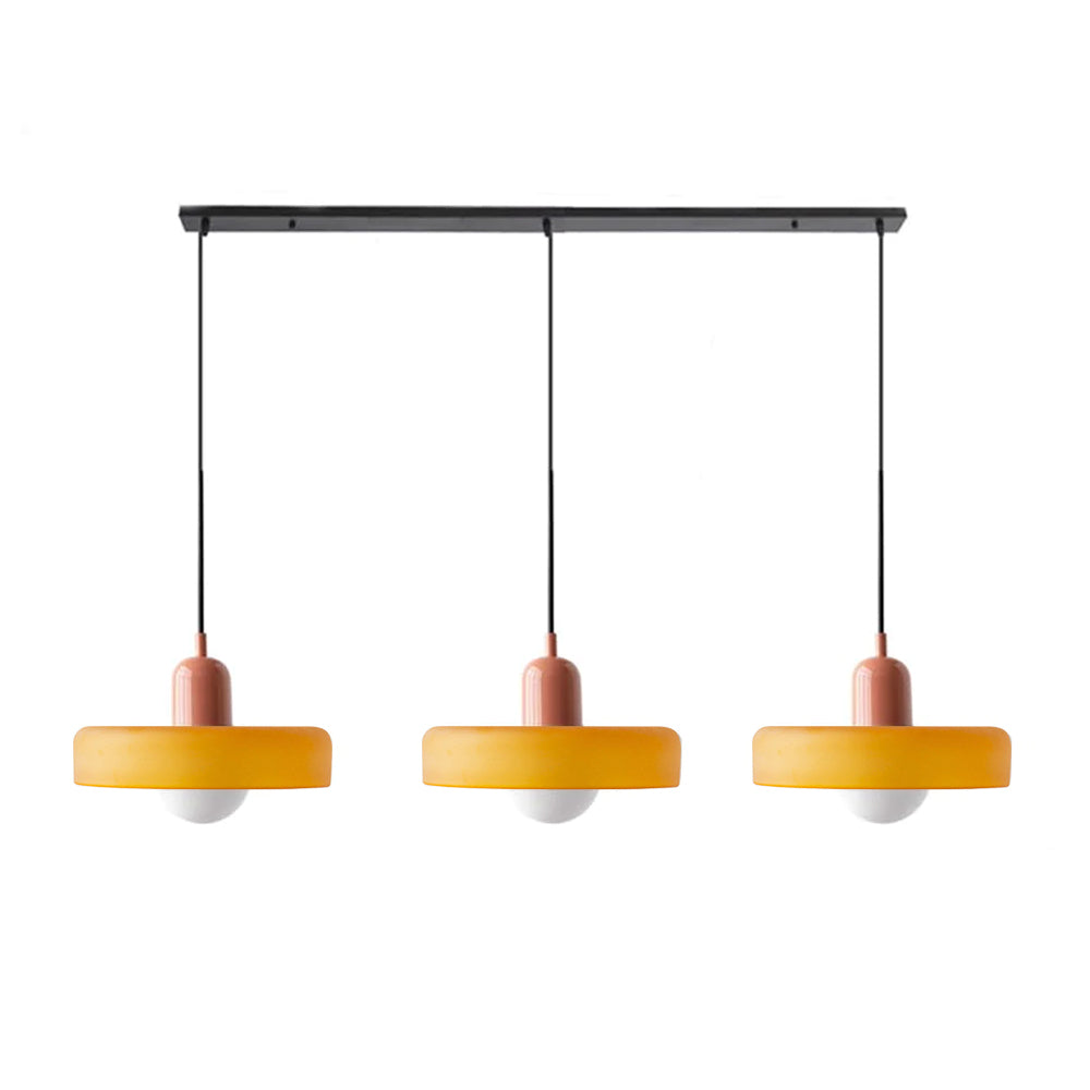 Pendant Light Glass Shade 30.0 cm Bedroom Bedside Hanging Lamp Modern Minimalist Nordic Style Adjustable Ceiling Light | Thomler