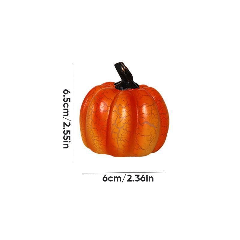 Battery-Powered LED Jack-O'-Lantern Decoration with Warm Glow for Indoor & Outdoor Halloween | Thomler