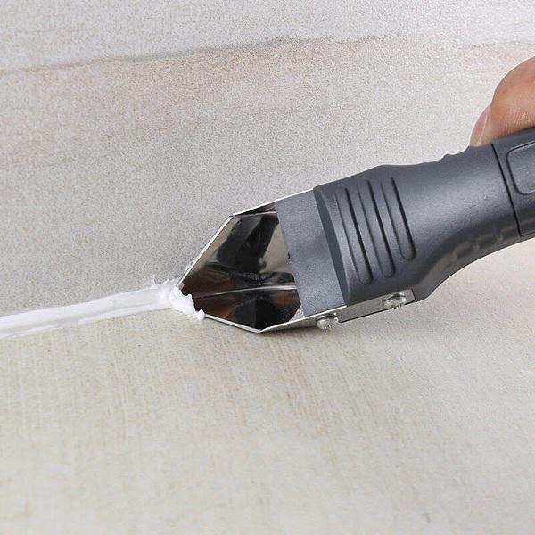 Silicone Caulk Finishing Tool Kit 3-in-1 Scraper Smoother Remover for Bathroom Kitchen Tile Grout Sealing Corner Edge Cleanup Home Repair | Thomler