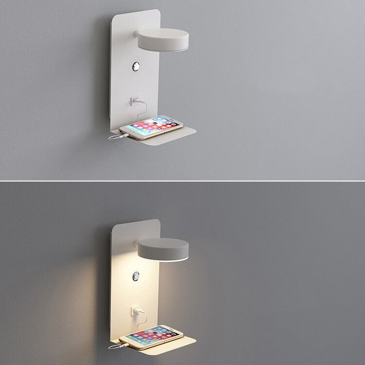 Wall Lamp Iron Acrylic 12W LED 12.6 in Bedroom Bedside Modern Indoor Lighting Fixture | Thomler