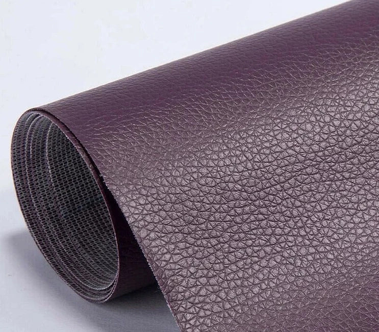 Peel-and-Stick Faux Leather Upholstery Repair Sheet – Cut to Size for Couches, Car Seats & Furniture – 8×55 in Restoration Patch | Thomler