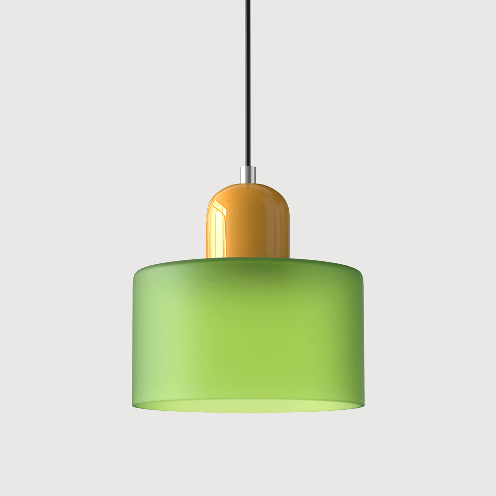 Handwoven Glass Pendant Light Bauhaus Style Indoor Hanging Lamp Adjustable Cable for Dining Room Kitchen Home Office | Thomler
