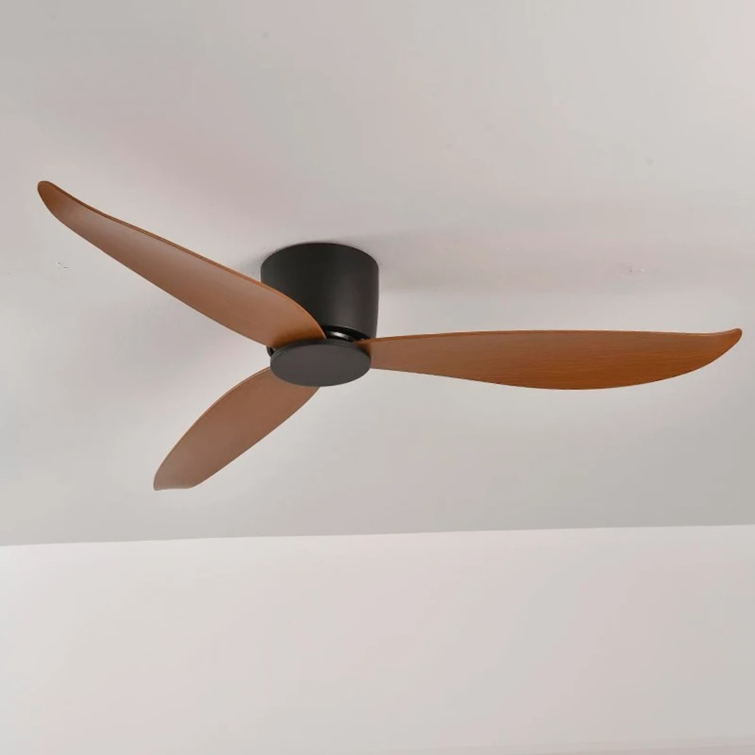 42-Inch Ceiling Fan with Dimmable LED Light & Remote | 3-Speed Reversible Motor for Year-Round Comfort | Thomler