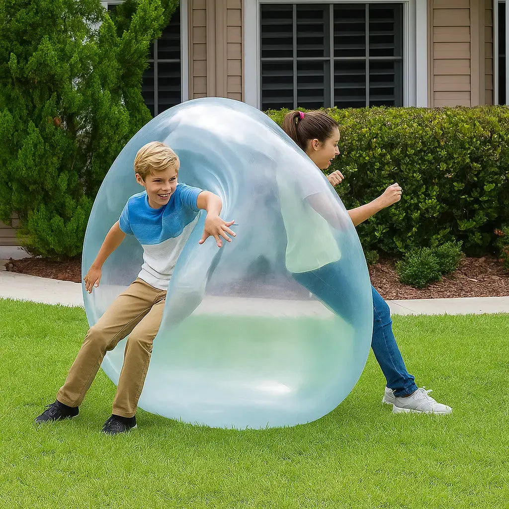 Play Ball TPR 120.0 cm 47.2" Indoor Outdoor Family Garden Water Filled Inflatable Bubble Toy For Active Play | Thomler