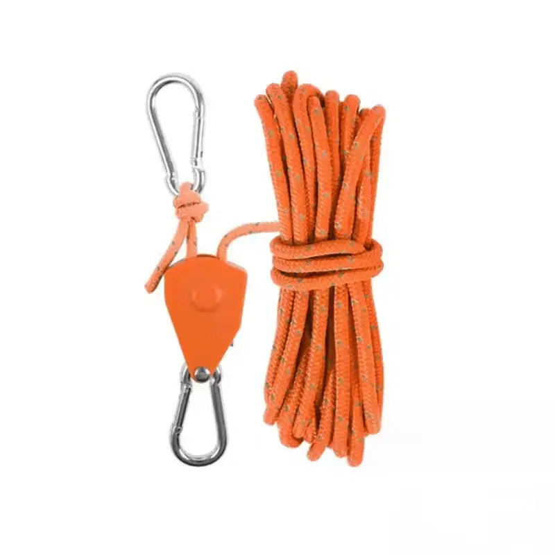 1+1 GRATIS | Winddichtes Spannseil mit reflektierendem Garn – Sicherer Halt für Ihre Outdoor-Ausrüstung