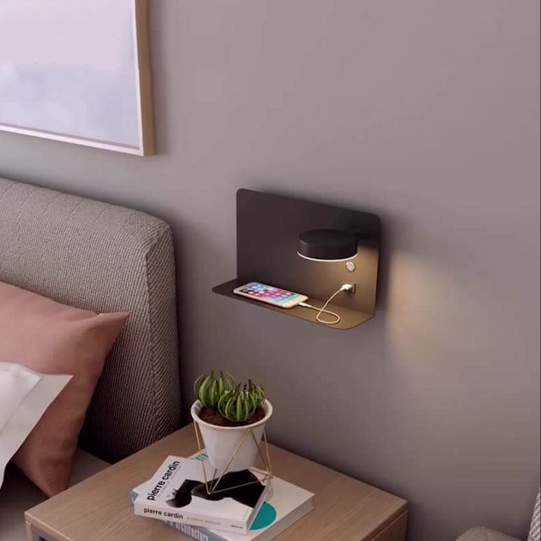 Wall Lamp Iron Acrylic 12W LED 12.6 in Bedroom Bedside Modern Indoor Lighting Fixture | Thomler