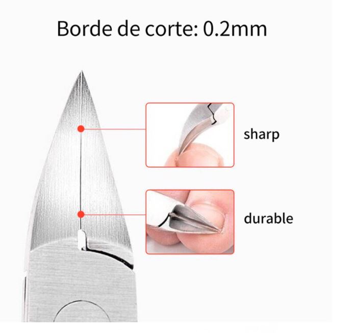Heavy-Duty Toenail Clipper for Thick Nails Ingrown Nails Curved Blade Ergonomic Grip Stainless Steel Precision Trimmer Foot Care Tool | Thomler