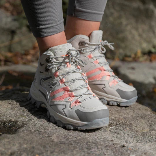 Cushioned High-Top Hiking Boots with Ankle Support for Men & Women – Waterproof Trail Shoes for Outdoor Adventures & Travel | Thomler