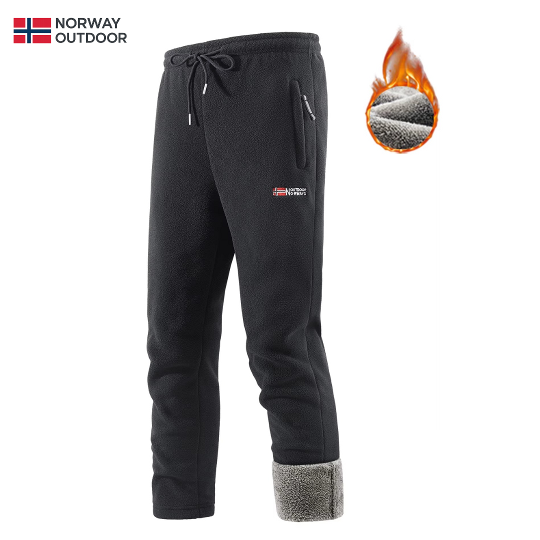 Men's Thermal Fleece Pants – Sherpa-Lined Winter Joggers for Cold Weather, Soft Insulated Sweatpants for Outdoor & Everyday Wear | Thomler