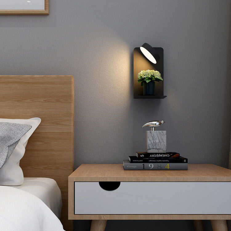 Wall Lamp Iron Acrylic 12W LED 12.6 in Bedroom Bedside Modern Indoor Lighting Fixture | Thomler